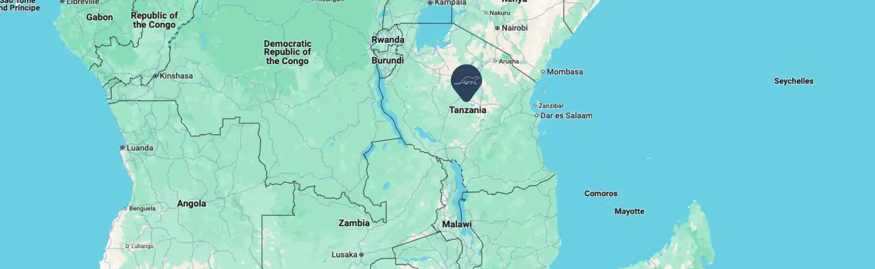 Map Tanzania